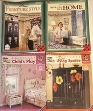 One Stroke Books Donna Dewberry Furniture Child  s Play Living Spaces Lot Of 4
