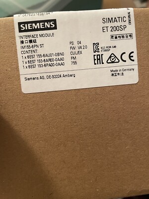 Siemens Interface Module  6es7155-6AA01-0BN0