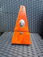 Vintage Wood Metronome System Maelzel Germany 1962 Working