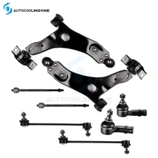 Front Lower Control Arm Ball Joints Tie Rod Ends Sway Bars For 2008 Ford Focus