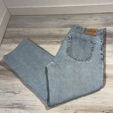 VTG Gap Jeans Men Fits 34x28 Standard Fit Straight Leg Made in USA Light Wash
