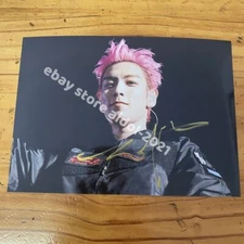 Bigbang TOP T.O.P  Autographed Signed Photo K-POP Collection 5*7 202507