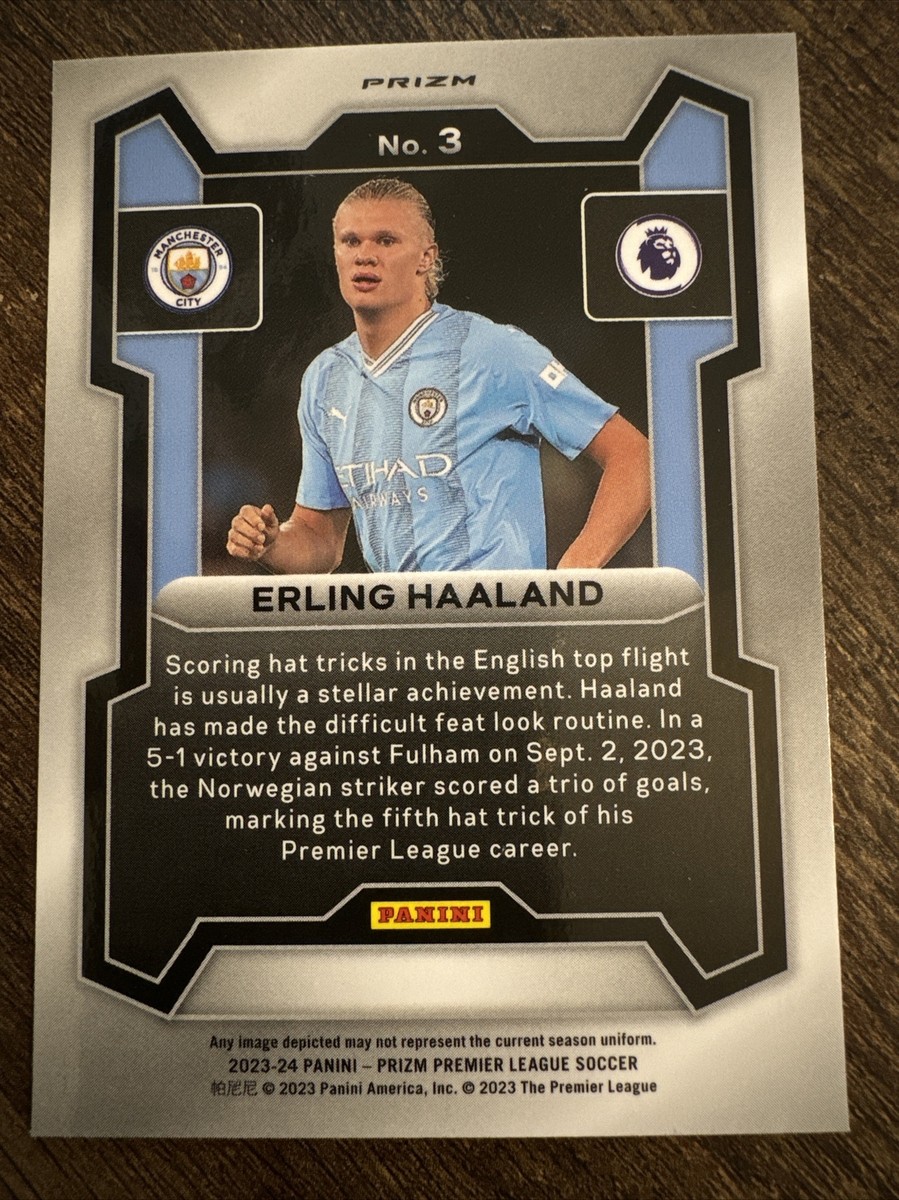 Erling Haaland - Base - Panini Prizm 23/24 - Manchester City | eBay UK