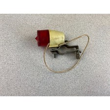 Vintage Old School Bicycle Clamp Mount Red Tail Lamp