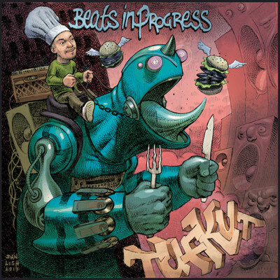BEATS IN PROGRESS - KEEP ON DIGGIN LP, britcore hiphop, def defiance, kashmere