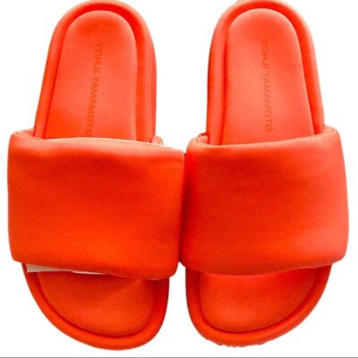 ADIDAS YOHJI YAMAMOTO PUFF ORANGE SLIDES, STYLE#-EH1717  display picture 2