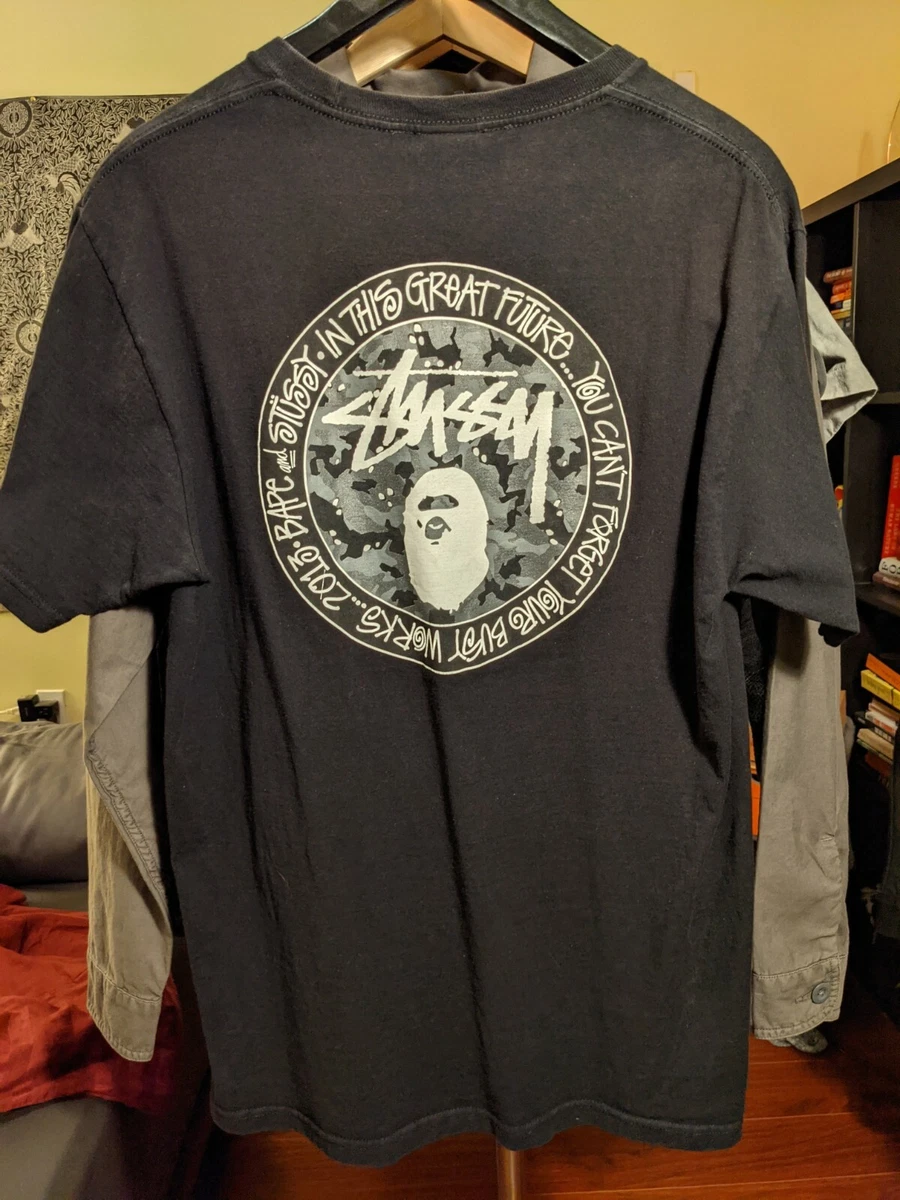 stussy bape shirt
