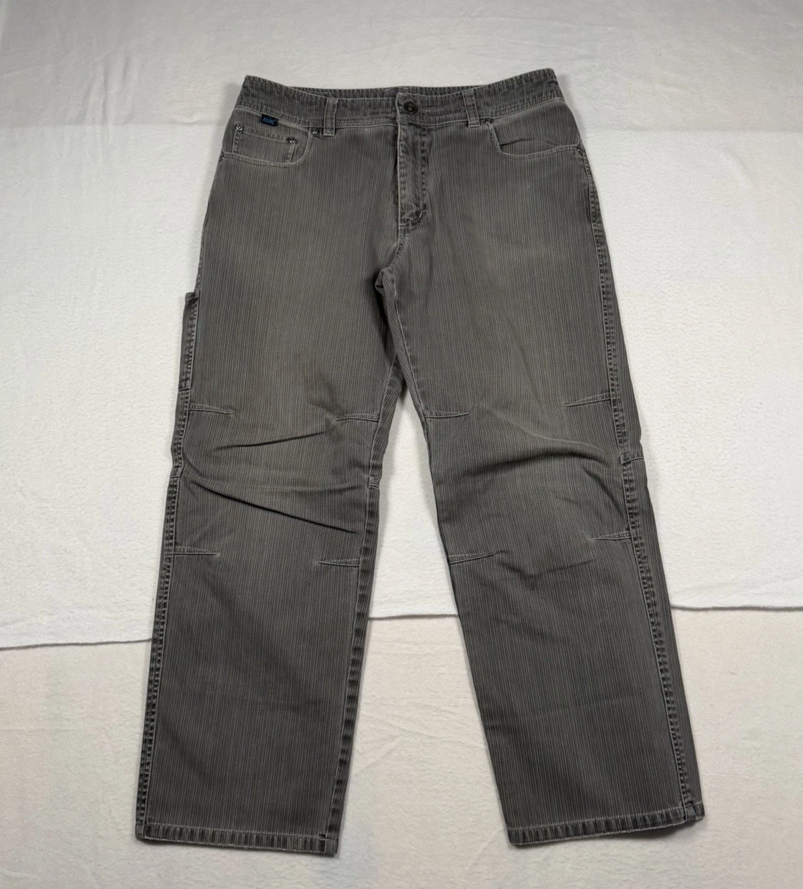 Kuhl Gray Vintage Patina Dye Outdoors Hiking Camping Pants Mens Size 34x30