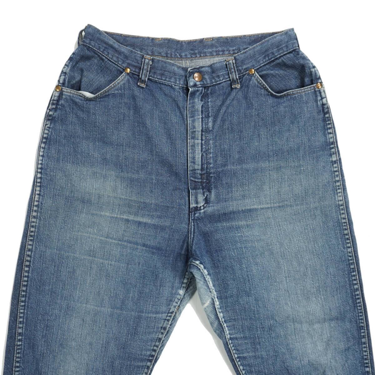 Wrangler Misses Indigo Denim Pants Usa 1970S Size18 Wr24021 