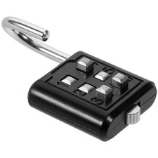 Zinc Alloy Combination Lock 6 Digit Code Lock for Travel and Home Use