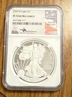 2020 W American Silver Eagle $1 John Mercanti Signature NGC PF 70 UCAM
