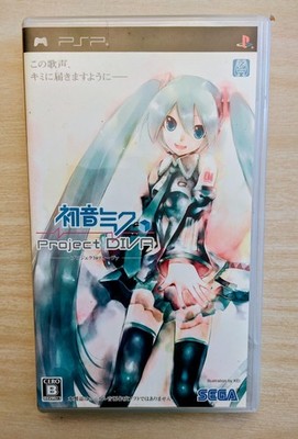 PSP Hatsune Miku Project DIVA Sony PSP SEGA Japanese version US Seller B