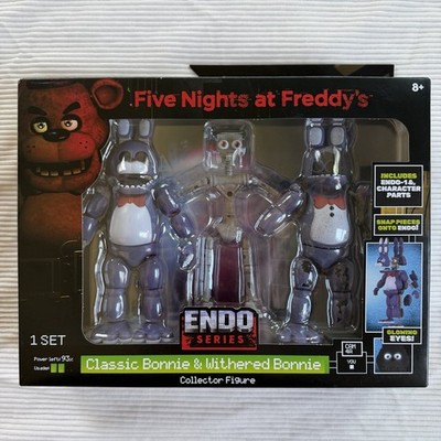Jazwares Five Nights At Freddys Endo Series Classic & Withered Bonnie Figures