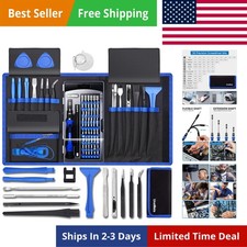 80 IN 1 Professional Computer Repair Tool Kit, Precision Screwdriver Set with...