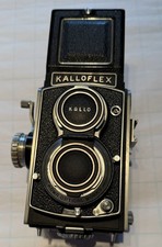 Kowa Kalloflex vintage camera and case with instruction manual. Great condition