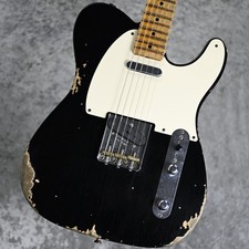 Fender modello 2018 leggero usato 1954 Telecaster Heavy Relic invecchiato nero 3,09 kg