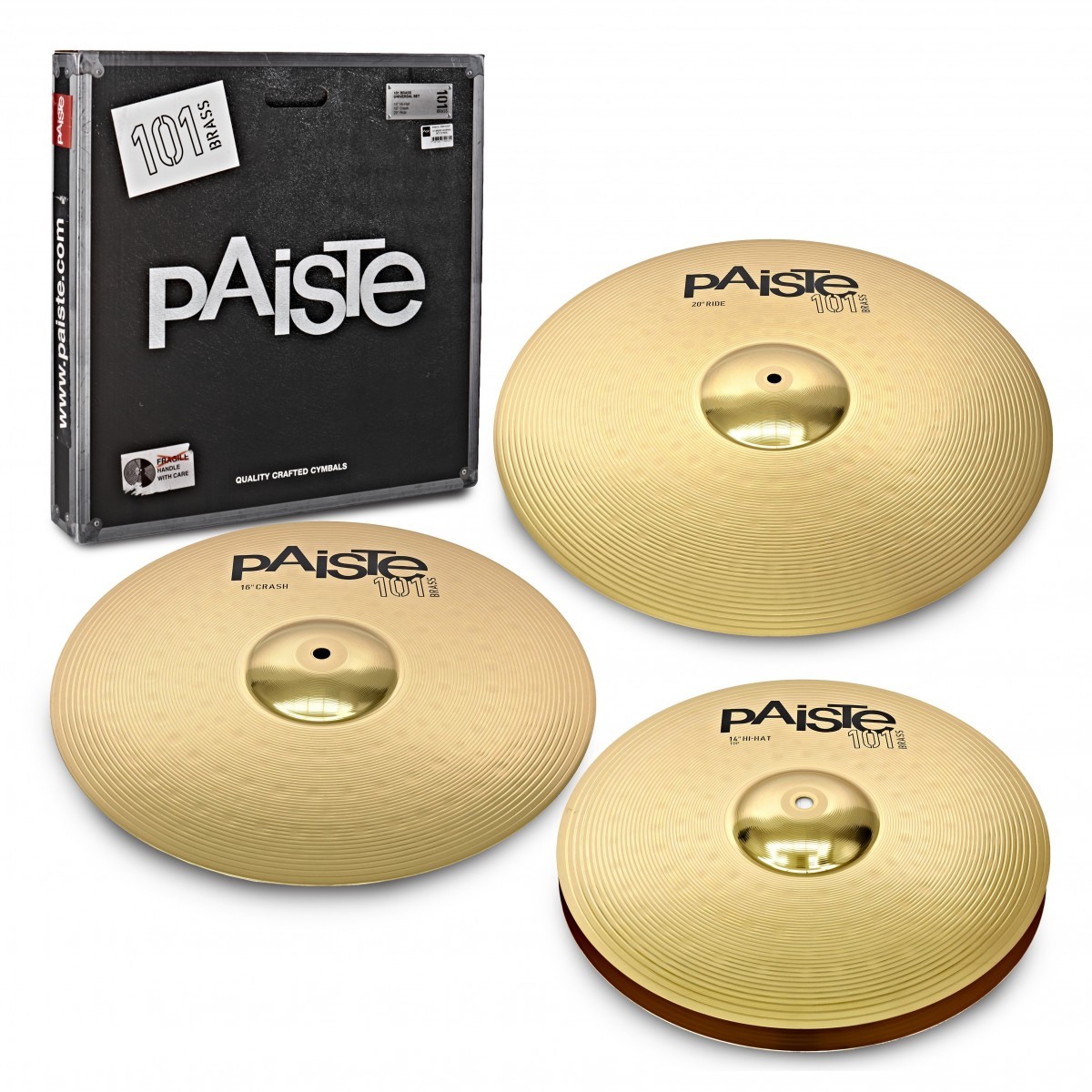 Cymbal Set Paiste 101 Series P101BS314