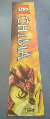 LEGO Display Flag Cloth Chima Store Display Laval chimaban06 Banner Werbe