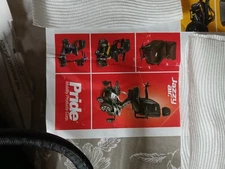 Electric Wheelchair Candy Apple Red