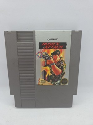AUTHENTIC RUSH N ATTACK NINTENDO NES VIDEO GAME NO BOX OR MANUAL