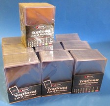 250 THICK 59 PT. SPORTS/TRADING TOPLOAD CARD HOLDER, 3 X 4 X 1.5MM RIGID PLASTIC