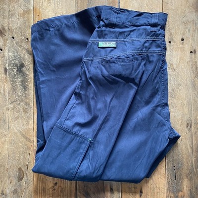 Vintage Kik Wear Hydraulics Baggy Cargo Hose - Blau - 32W - Polyester 
