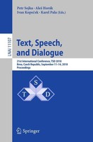 Text, Speech, And Dialogue Petr Sojka