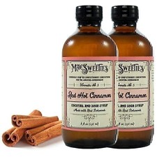 MacSweeties Cocktail Syrups  Bitters - Red Hot Cinnamon Cocktail  Soda...
