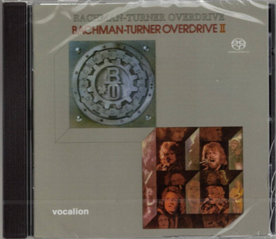 Bachman-Turner Overdrive/Bachman-Turner Overdrive II (SACD, 2021, Vocalion) NEW