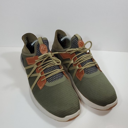 Olukai Mens Mio Li Sneakers Mesh Shoes Green Hunter/Lava Rock Size 11.5 - Picture 2 of 11