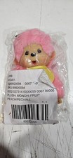Monchhichi Mascot Sekiguchi PEACH Fruit Colors 5 inch Plush Doll