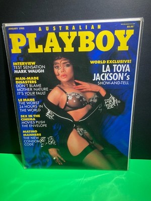 Playboy Magazine    Foreign   Australian   January 1992    La Toya Jackson