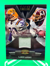 Camiseta deportiva Gridiron Gear Player Timeline 2009 usada LSULARON LANDRY automática 3/50