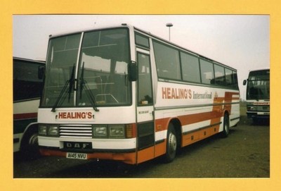 Kutsche Foto ~ Healing's of Oldham - A145NVU - 1984 Duplikat Karibik DAF MB200