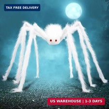 JOYIN Halloween Outdoor Decorations Giant Spider, Scary Large Spider Props for Y