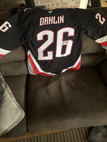 Buffalo Sabres Dahlin #26 Autographed Black Hockey Jersey Original