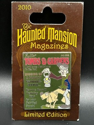 Haunted Mansion Magazine- Better Tombs and Gardens Pin- LE
