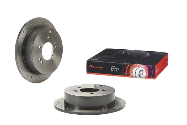 2X Brembo Bremsscheibe Xtra Line - Xtra 08.A446.1X FüR Hyundai Tucson JM Ix35 LM-image