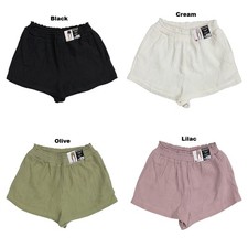 Billabong Women's Lightweight Breathable 100% Cotton Gauze Short