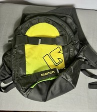 Burton Snowboarding Backpack 12  Interior Yellow and Black EUC