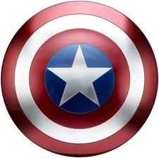 Captain America Shield Prop Handmade Replica First Avenger Shield Metal Shield