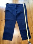 7th Avenue New York & Company Sz 14 Navy Blue Capri Crop Pants — photo 1