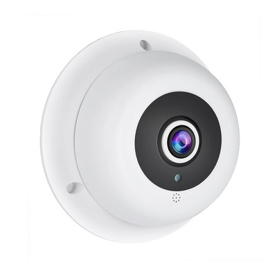 REVODATA HD 5MP Fisheye POE IP Camera with Microphone, Indoor Dome Security C...