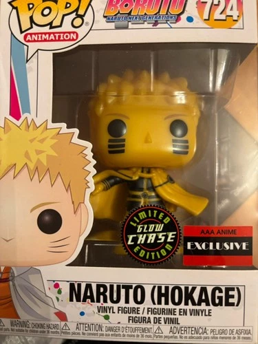 Funko Pop! Animation Boruto Naruto Hokage #724 Glow In The Dark Chase
