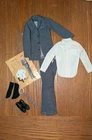 VINTAGE 60'S MATTEL BARBIE KEN SATURDAY DATE OUTFIT #786 COMPLETE w Booklet, TIE