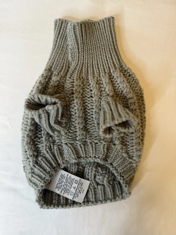 UGG серый Cableknit свитер для собаки размер маленький - Изображение 2 из 4