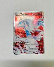 Reshiram (Full Art) RC22/RC25 Legendary Treasures - Smudged / Corner Crease