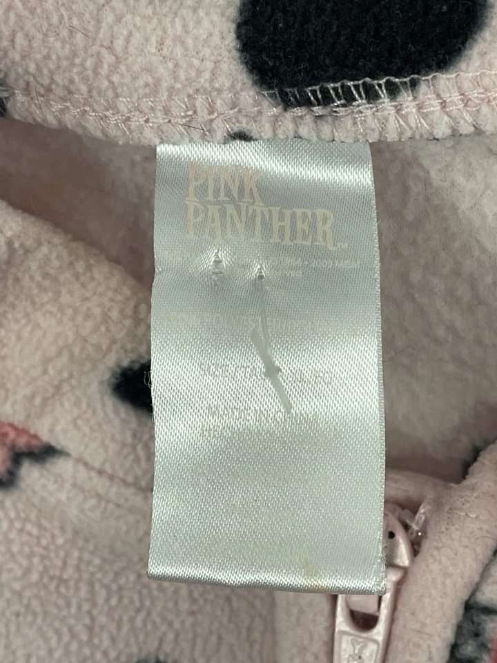 Pijama polar rosa para mujer Pantera pies en jammies talla XL talla XL Foto 3 de 4