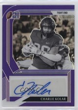 2022 Leaf Pro Set Metal Purple Prismatic 15/30 Charlie Kolar #BW-CK2 Auto 0e6p