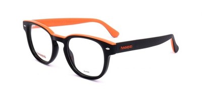 Havaianas Brille ICARAI/V Black orange 48/21/145 Unisex